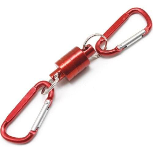 Multifunction Magnetic Buckle Magnetic Aluminium Alloy Portable KEY CHAIN Outdoor Fishing Mountaineering Carabiner Buckle