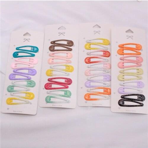 Spring / Summer 2020 BB Clip Ins Candy Color Bangs Clip Hair Accessories Set