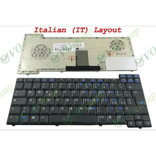 New Laptop keyboard for HP nx7300 nx7400 nc8430 nw8440 nx8420 matt Black Italian IT version - K061026R1