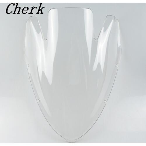 New Clear Motorcycle Double Bubble Windshield Windscreen Fairing For Kawasaki Ninja 650R ER-6F Ninja 2006 2007 2008