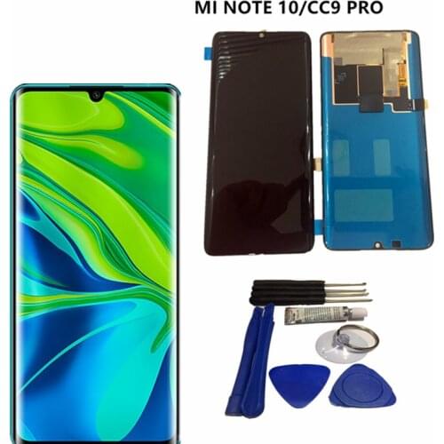 Original oled For Xiao mi Redmi Note 10 Lcd Display Touch Screen Digitizer Assembly Replacement With Redmi CC9 PRO