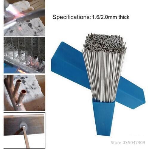 Aluminum Cored Wire Low Temperature Easy Melt Welding Rods Weld Bars Cored Wire 500x3.2mm Rod Solder for Soldering Solder