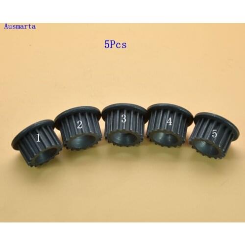 5Pcs OEM Engine reducer belt gear For Quick pie Bora Golf new PASAT A3 A4 A5 A6 Q3 Q4 Q5 06H 103731 E 06H103731E 06H-103-731-E