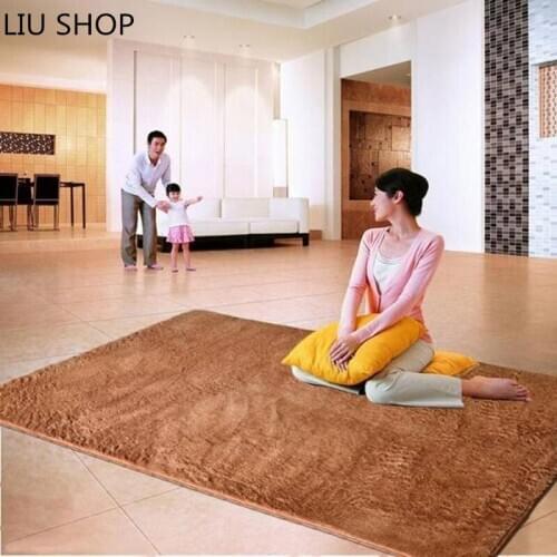 Super Soft Long Plush Silky Mat Carpet Mat Door Rugs Area Rug For Bedroom Living Room Bathroom Window Bedside
