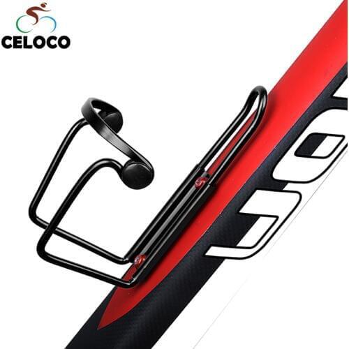 2018 New Aluminum Alloy Bike Bicycle Cycling Drink Water Bottle Holder Cage Rack For Mountain Folding Mtb Bike Cup Support