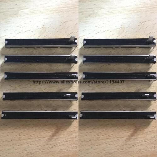 10pcs 75mm Suitable Majestic Fader 7.5 cm double sliding straight dual channel fader potentiometer A10K A10KX2 15MMC