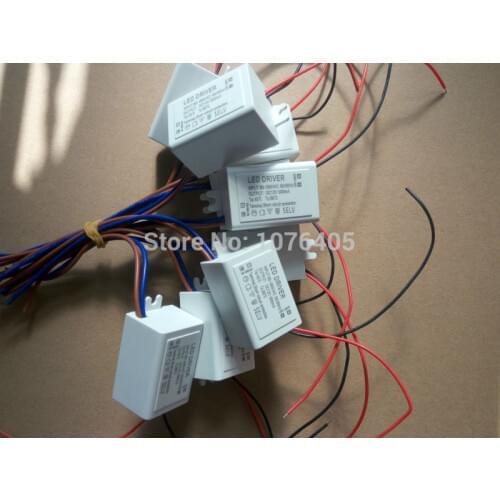 5pcs DIY Mini LED Power Supply AC/DC Adapters 6W 500mA Driver 100-240V To 12V / Socket led driver