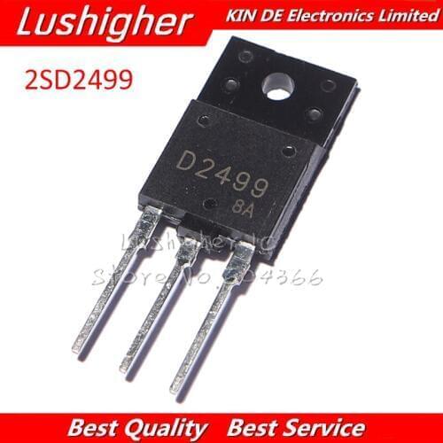 5pcs 2SD2499 TO3PF D2499 TO-3PF New Original