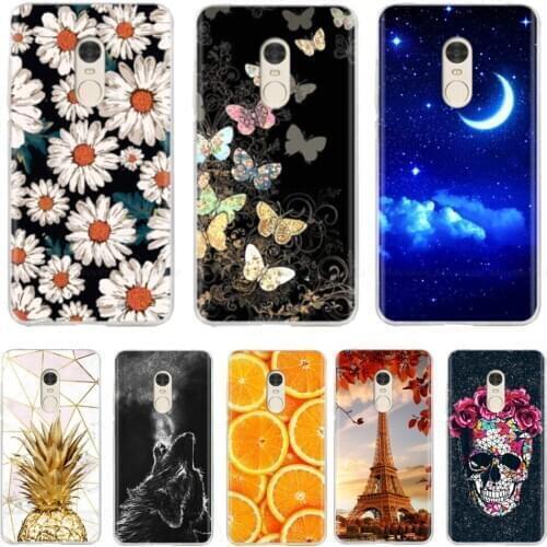 For Xiaomi Redmi Note 4 Case Silicon Cover Cute Soft Silicon TPU Back Cover Phone Case For Redmi Note 4x Note4X 4X Phone Shell