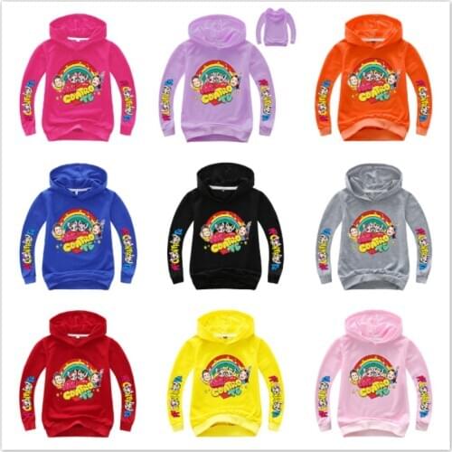 Me contro te Print Kid Hoodies Fashion Baby Boy Cotton Sweatshirts Girl Top Sportswear Tee Children Long Sleeve T Shirt Costumes