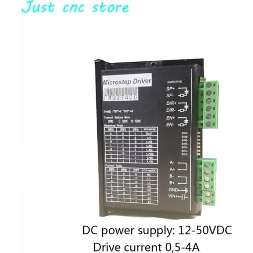FMD2740C Nema 17 23 stepper motor driver Voltage Current 05 4A two phase For 57 86 Series CNC kit