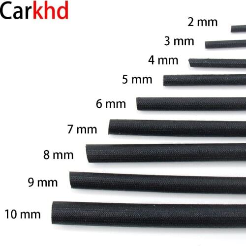 Cable Sleeve Length Insulated Braided Sleeving Data Line Protection Wire Flame-retardant PET Tube 1/2/3/4/5/6/7/8/9/10/12/20mm