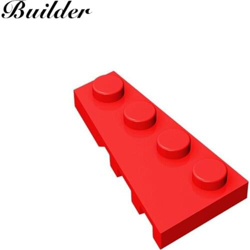Little Builder 41770 Building Blocks Technological DIY 2x4 Wedge plate (left) MOC Creativity Compatible Bricks Toys for Children