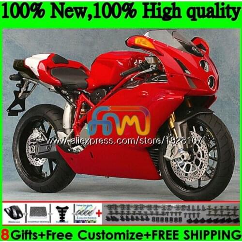 OEM Body For DUCATI 749R 999R 749S 999S 749 999 05 Gloss red 06 Bodywork 79BS.45 749-999 CC 749 999 S R 2005 2006 Fairing kit