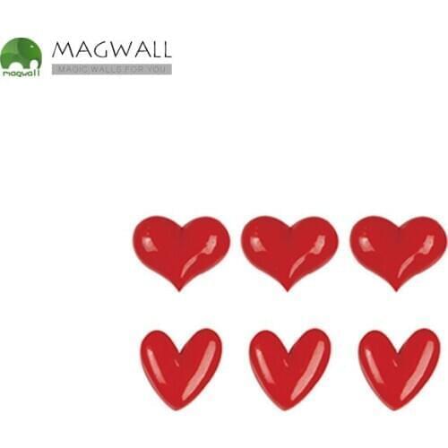 Creative heart/cloud shape magnetic sticker decorative ABS fridge magnet chalkboard whiteboard