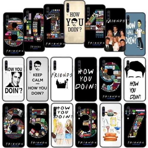 Friends TV how you doin Soft Cover Case for Samsung Galaxy Note 10 20 Ultra S10 Plus S10e Lite