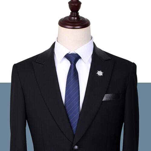 2020 New Men’s Classic Business Tie High Quality 7CM & 6CM Ties For Men Fashion Formal Neck Tie Gentleman Work Party Necktie