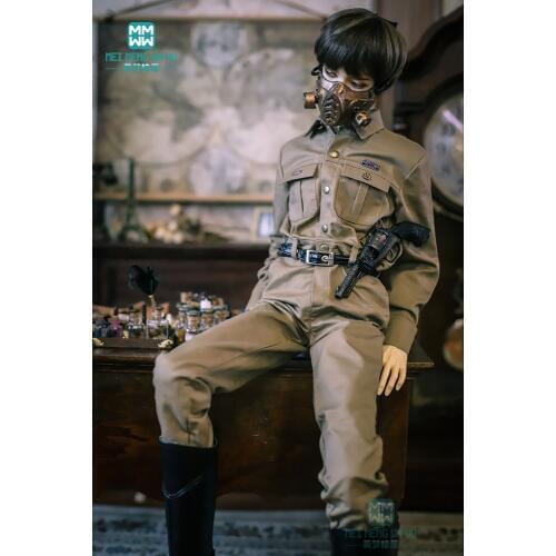 BJD accessories doll clothes fit 70cm--80cm BJD uncle secret service clothes film style professional clothing