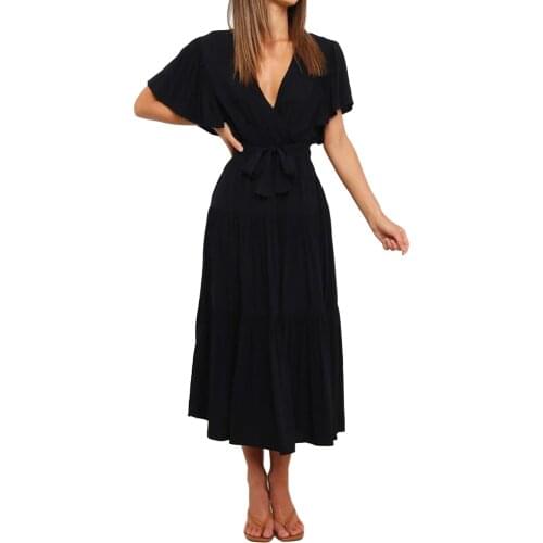 PYL Solid Summer Dresses