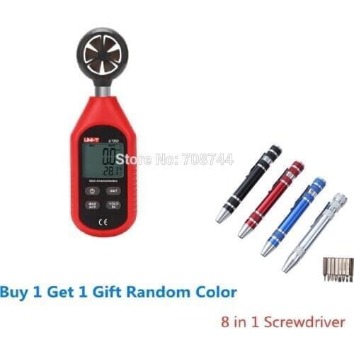 UNI-T UT363 Handheld Anemometers Digital LCD Anemometer Wind Speed Gauge Meter