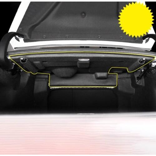 Trunk soundproof cotton tail box insulation stop shock sound absorbing cotton modified special For Toyota Avalon 2019 2020