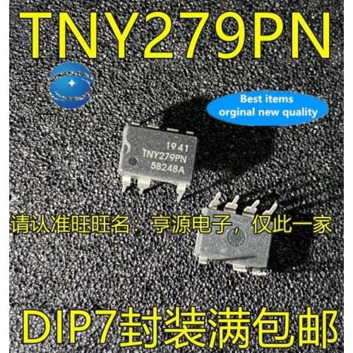 10PCS TNY279 TNY279PN DIP switch power management chip-7 feet in stock 100% new and original