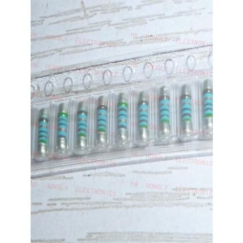 100PCS 0207 5.9x2.2mm 51R