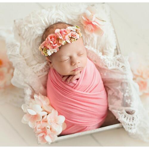 50*150cm Extra Soft Stretch Newborn Photography Wrap For Photo Shooting Baby Photo Props Newborn Swaddle Photography Accessories