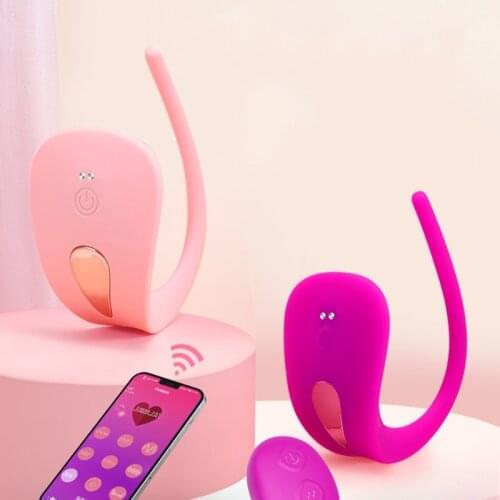 7 Frequency Wearable Vibrator Massager USB Rechargeable Stimulator Phone App Controller Sex Toy for Adult Women Couples