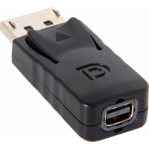 Zihan DisplayPort Male to Mini DP DisplayPort Female Adapter for PC Computer Laptop HDTV Monitor