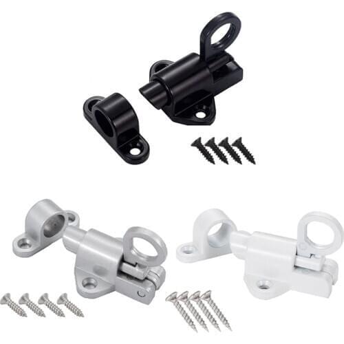 Aluminum Alloy Security Automatic Window Gate Lock Spring Bounce Door Bolt Latch