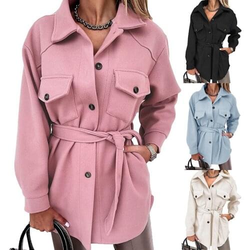 Женские модные пальто ELPHAETE China At AliExpress