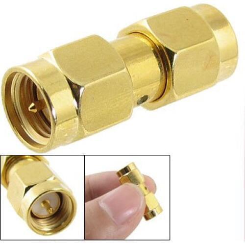IMC Hot SMA Male to SMA Male Plug in series RF Coaxial Adapter Connector