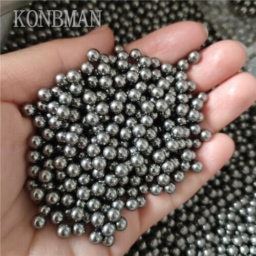 300pcs 3-11mm Steel Balls Pocket Shot Outdoor Hunting Slingshot Pinball Stainless Ammo Steel Balls Shooting Accessories