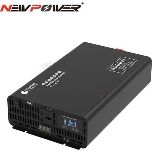 China Shenzhen Direct selling 4000W Pure Sine Wave Inverter 12v 24v 36v 48v 60v 72v 84V DC to AC 100v 110v 120v 220v 230v 240v