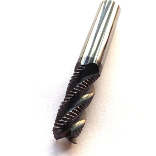 1pc 8mm hrc45 D8*20*D8*60 3Flutes Roughing End Mills Spiral Bit Milling Tools Carbide CNC Endmill Router bits