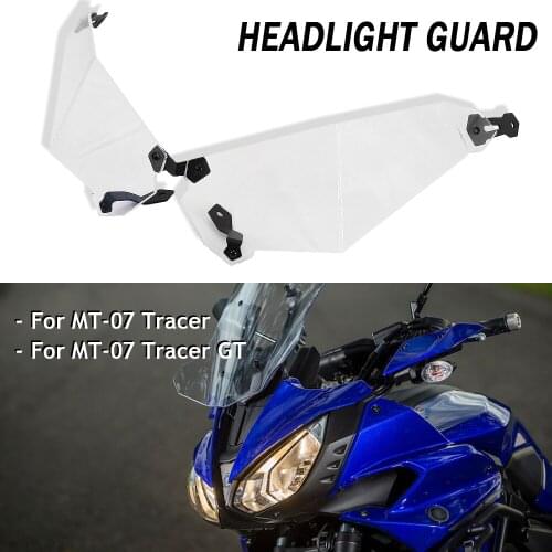 MT 07 Motorcycle New Accessoris Headlight Guard Protector Cover For Yamaha MT-07 Tracer GT 2019 2020 2021 MT07 Tracer 2016-2019