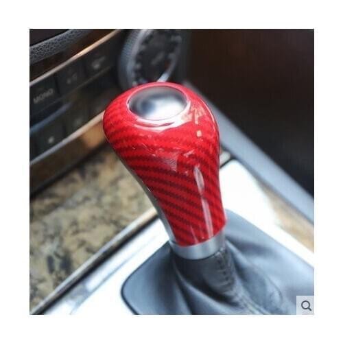 Fit for old Mercedes Benz GLK CLS c e g gear handle decoration protection case carbon fiber sequins