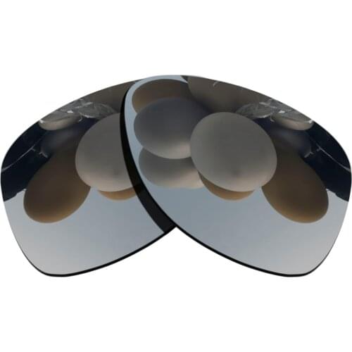 Polarized Sunglasses Replacement Lenses for-Dispatch 2 Frame - Silver Mirrored