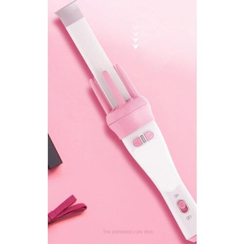 Pro Ceramics Automatic Hair Curler Curling Hair Stick 360 Rotating Constant Temperature Curling Iron Anti-Scalding Hairpin Tool