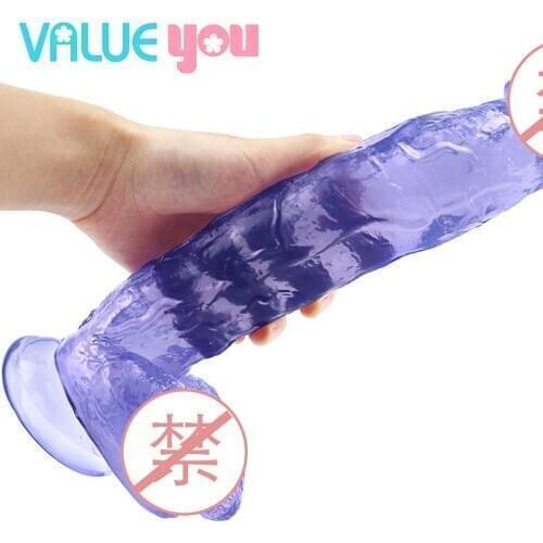 Skin feeling Realistic Dildo soft material Huge Big Penis With Suction Cup Sex Toys for Woman Strapon Female Masturbation