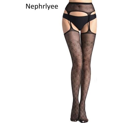 Wihtout panties Sexy Thigh High Stockings Erotic Open Crotch Stockings Lingerie Temptation Garter Pantyhose Top Sexy Stockings