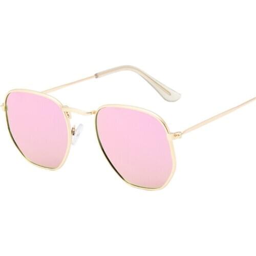 2021 New Small Rectangle Sunglasses Women Vintage Brand Designer Square Sun Glasses Shades Female UV400 De Sol