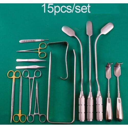 Stripping sub-instrument package breast shovel U-shaped American frame type double-ball L-shaped hook