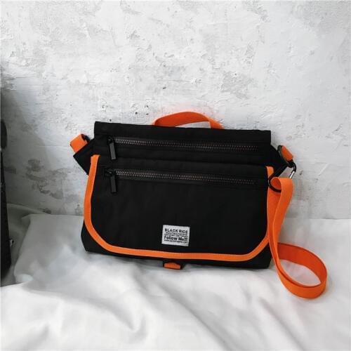 Letter Print Outdoor Sports Shoulder Messenger Handbags Casual Women Men Canvas Crossbody Bags 2020 Hot Selling