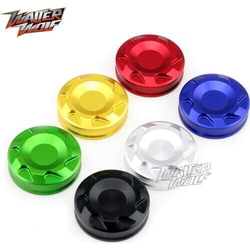 Rear Brake Fluid Oil Cover For KAWASAKI EX250R NINJA Z750 Z1000 ZX6 ZR 1100 ZX9R GPZ ZRX VULCAN Motorcycle Accessories Reservoir