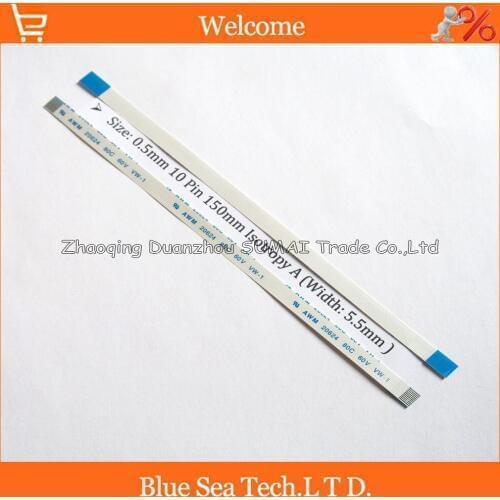100pcs/lot FFC FPC Flexible Flat Cable 0.5mm pitch 10 pin 150mm Isotropy A or Anisotropy B cable,20624