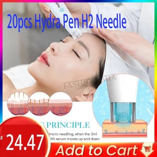20pcs Hydra Pen H2 Needle Cartridges 12Pin Nano-HR Nano-HS Needle For Original Hydrapen Microneedle mesotherapy Removal Wrinkle