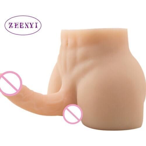 3D Ass Dildo Real Anal Pussy Adult Sex Toys For Men Gay Male Masturbator Sex Doll Pussy Masturbation Penis For Women Sex Toys