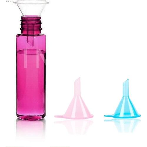 500PCS Mini Funnel for Essential Oil Bottles, Small Funnels for Lab Bottles, Liquid Oil , Perfumes, Spices, Powder Funnel Pink
